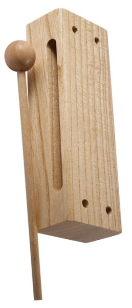Mano Percussion Wood Block, With Beater,Canada
