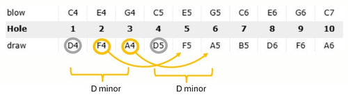 Seydel 1847 Blues CLASSIC - EASY THIRD Diatonic Harmonica,Canada