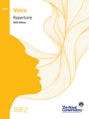 RCM Voice Repertoire 2025 Edition, Preparatory