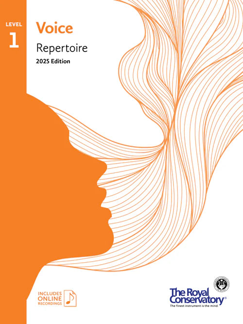 RCM Voice Repertoire 2025 Edition, Level 1,Canada