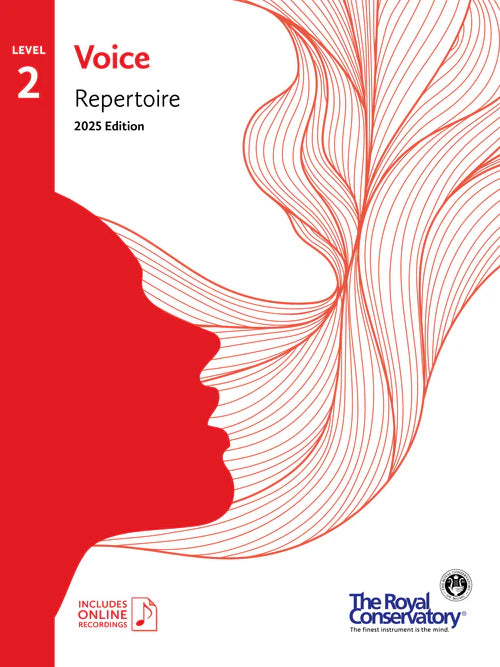RCM Voice Repertoire 2025 Edition, Level 2,Canada