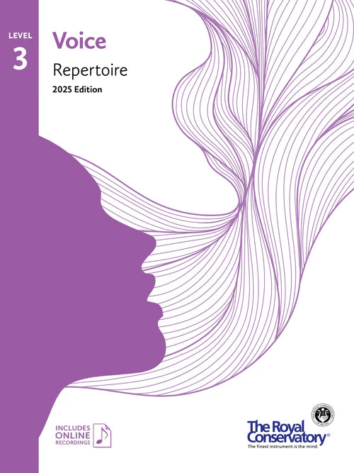 RCM Voice Repertoire 2025 Edition, Level 3,Canada