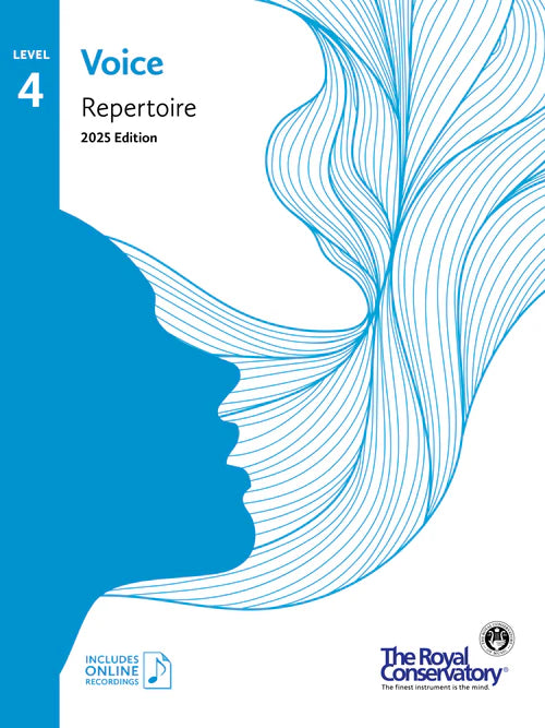 RCM Voice Repertoire 2025 Edition, Level 4,Canada