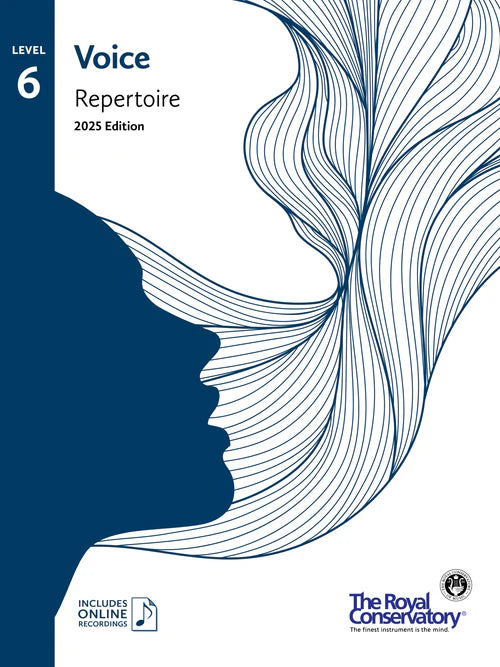 RCM Voice Repertoire 2025 Edition, Level 6,Canada
