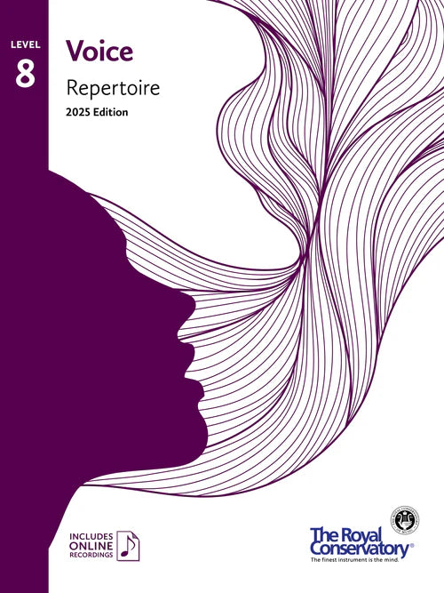 RCM Voice Repertoire 2025 Edition, Level 8,Canada
