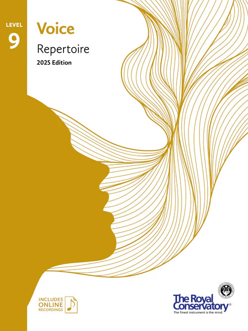 RCM Voice Repertoire 2025 Edition, Level 9