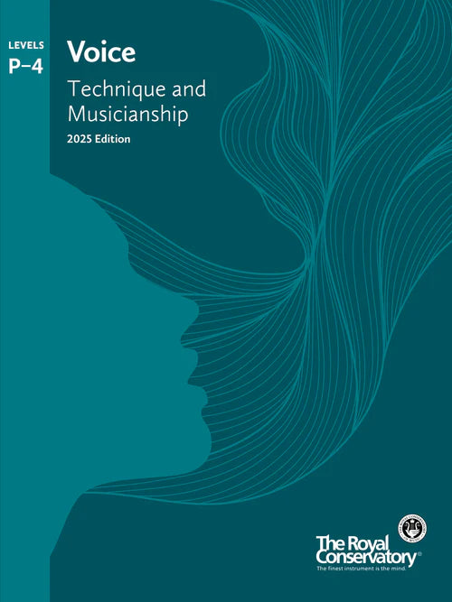 RCM Voice 2025 Edition, Technique and Musicianship Prep–4,Canada