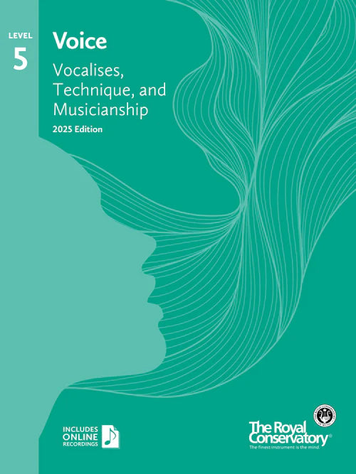 RCM Voice 2025 Edition, Vocalises, Technique, and Musicianship 5,Canada