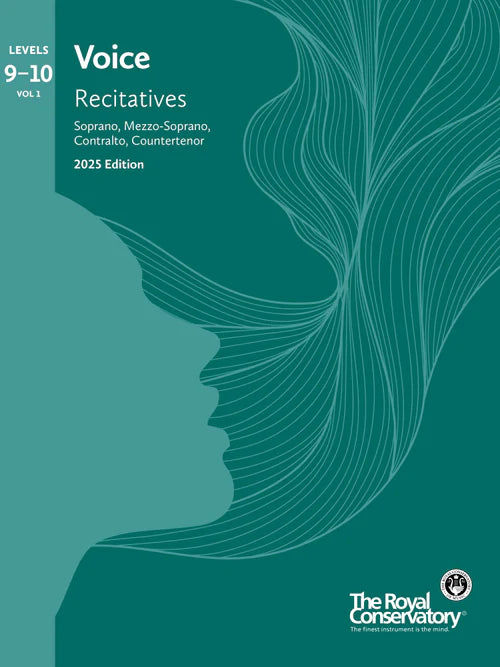 RCM Voice 2025 Edition, Recitatives 9–10, Volume 1,Canada