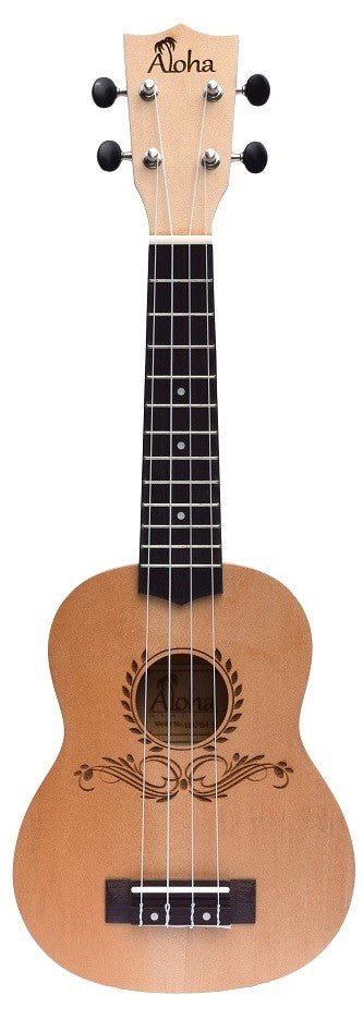 ALOHA UA704 AGATHIS TOP SOPRANO UKULELE,Hamilton,Canada