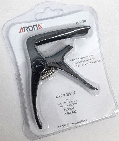 Aroma AC-20 Capo for Guitar - Black,Hamilton,Canada