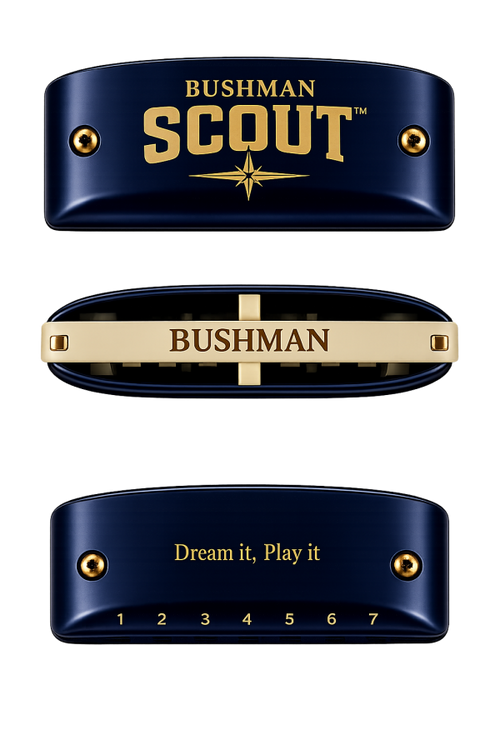 Bushman 'Scout' Harmonica,Hamilton,Canada