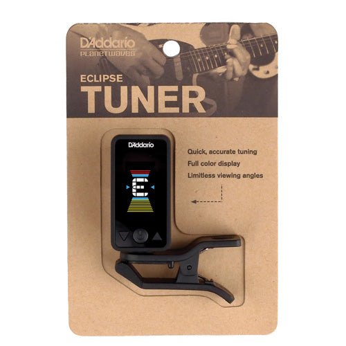 D'Addario Eclipse Clip-On Chromatic Tuner Black PW-CT-17BK D'Addario &Co. Inc Guitar Accessories for sale canada