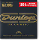 Dunlop 80/20 Bronze LIGHT 80/20 Acoustic Guitar Strings 12/54 Dunlop Guitar Accessories for sale canada