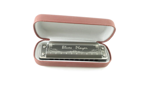 East Top PR020 AL Blues Diatonic Harmonica - Aluminum Comb LF East Top Harmonica for sale canada
