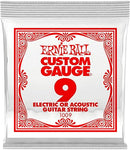 Ernie Ball 1009 Nickel Wound Electric or Acoustic Guitar String - 0.009 Ernie Ball Guitar Accessories for sale canada