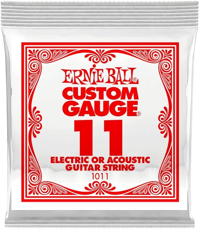 Ernie Ball 1011 Nickel Wound Electric or Acoustic Guitar String - 0.011 Ernie Ball Guitar Accessories for sale canada