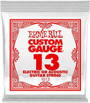 Ernie Ball 1013 Nickel Wound Electric or Acoustic Guitar String - 0.013 Ernie Ball Guitar Accessories for sale canada