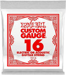 Ernie Ball 1016 Nickel Wound Electric or Acoustic Guitar String - 0.016 Ernie Ball Guitar Accessories for sale canada