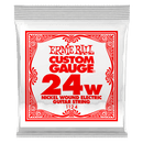 Ernie Ball 1124 Nickel Wound Electric Guitar String - 0.024 Ernie Ball Guitar Accessories for sale canada