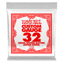 Ernie Ball 1132 Nickel Wound Electric Guitar String - 0.032 Ernie Ball Guitar Accessories for sale canada