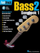 FastTrack, Bass Songbook 1, Level 2 (Book & Audio Access) Default Hal Leonard Corporation Music Books for sale canada