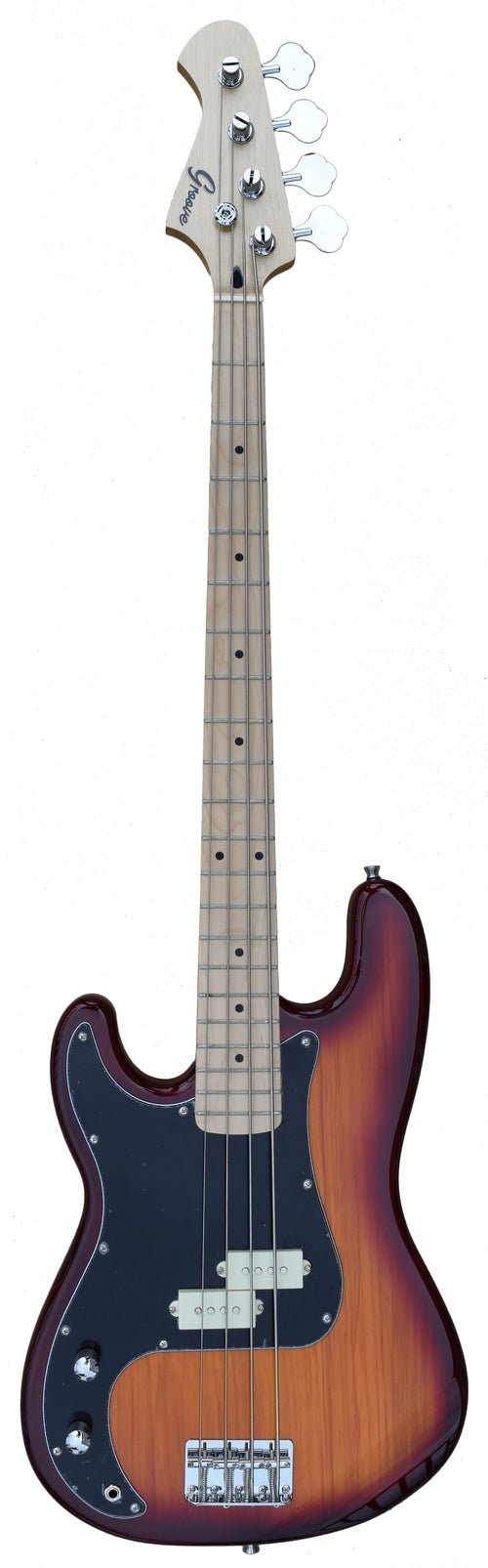 GROOVE P2024 LH CSBM Left-Handed PRECISION SHAPED Bass Guitar - CHERRY VINTAGE 60'S,Hamilton,Canada