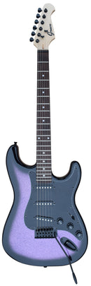 GROOVE Strat-Shaped Electric Guitar - Purple Burst S2024/MVBK,Canada
