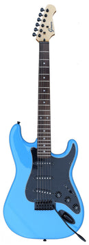 GROOVE Strat-Shaped Electric Guitar - Pelham Blue Finish S2024/PELB,Hamilton,Canada