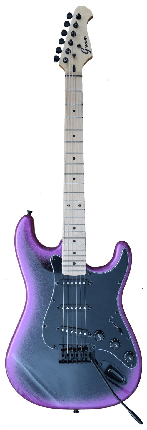 GROOVE Strat-Shaped Electric Guitar - Purple Fade Finish S2024/PUEC,Hamilton,Canada