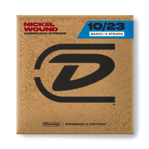 Jim Dunlop Banjo Strings Set, Nickel Wound Medium Jim Dunlop Stringed Accessories for sale canada