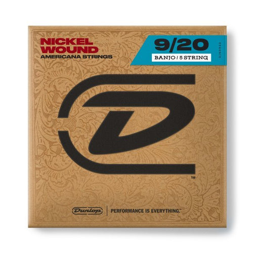 Jim Dunlop Banjo Strings Set, Nickel Wound Light Jim Dunlop Stringed Accessories for sale canada