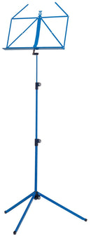 K&M 100/1 Deluxe Folding Music Stand Blue K&M Accessories for sale canada