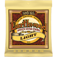 Earthwood Light Acoustic Guitar Strings 80/20 Bronze - 11-52 (2004),Hamilton,Canada