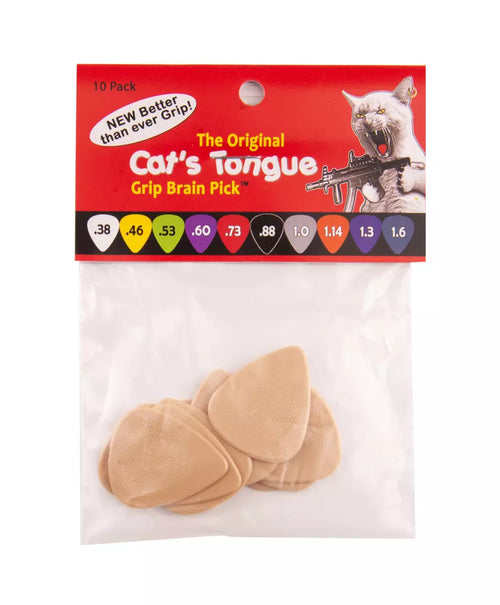 Cat's Tongue Grip Brain Pick Guitar Picks