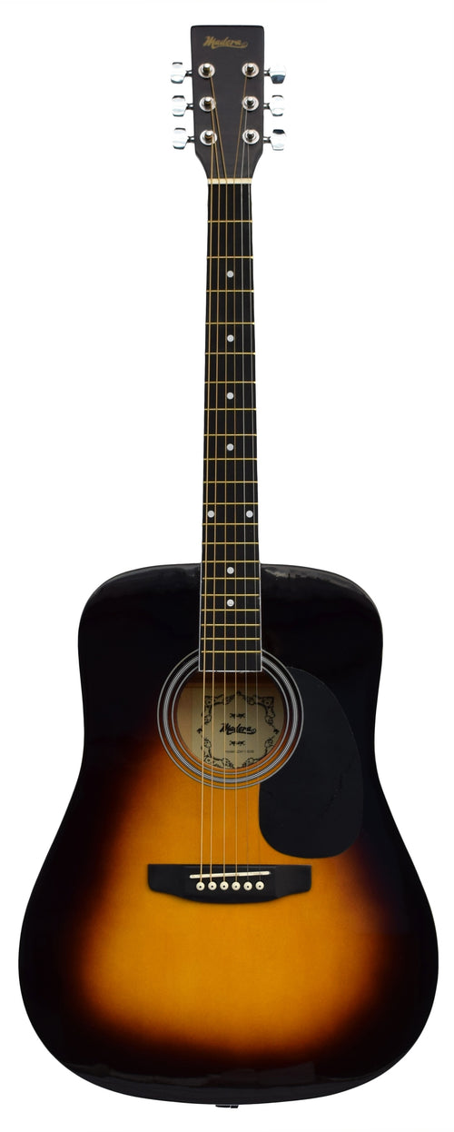 Madera LD411 Acoustic Full Size Guitar Dark Vintage Sunburst Madera Instrument for sale canada