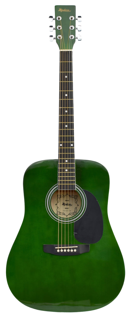 Madera LD411 Acoustic Full Size Guitar Green Madera Instrument for sale canada