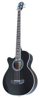 MADERA AB470CE LEFT-HANDED ACOUSTIC BASS - BLACK,Hamilton,Canada