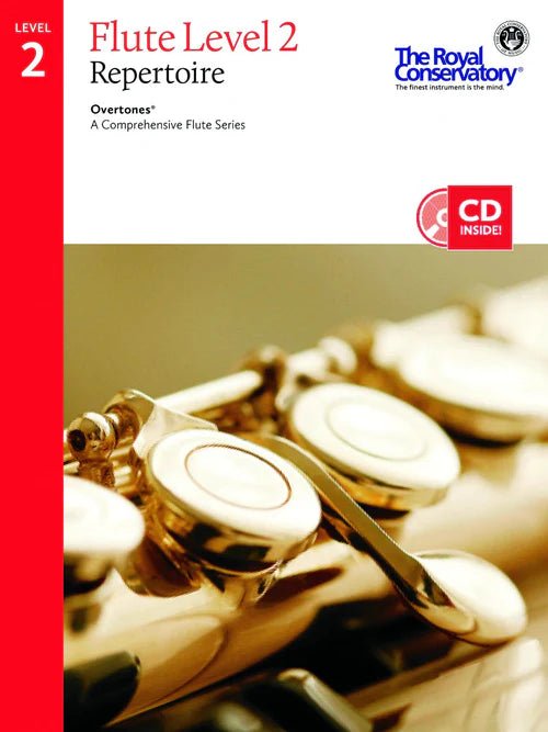 Overtones: A Comprehensive Flute Series Flute Repertoire 2 with Online Access Default Frederick Harris Music Music Books for sale canada