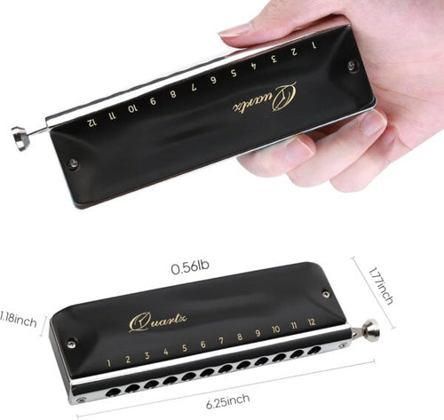JDR Quartz Chromatic Harmonica,Hamilton,Canada