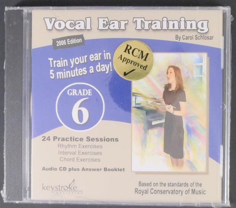 Vocal Ear Training Level 6, (CD) RCM Approved Frederick Harris Music CD for sale canada
