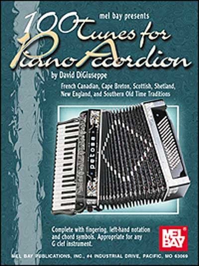 100 Tunes for Piano Accordion Default Mel Bay Publications, Inc. Music Books for sale canada