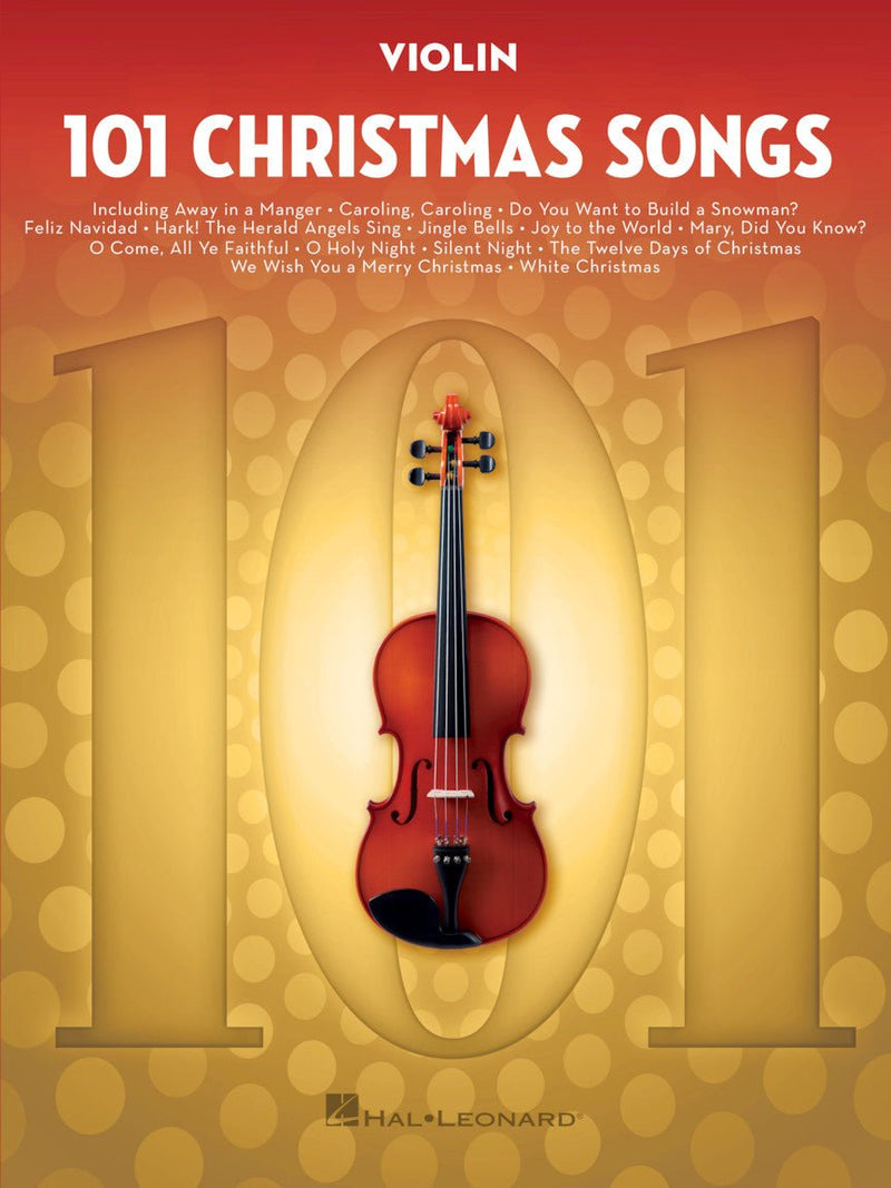 101 Christmas Songs for Violin Hal Leonard Corporation Music Books for sale canada
