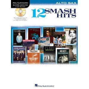 12 Smash Hits for Alto Sax Default Hal Leonard Corporation Music Books for sale canada