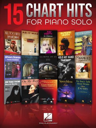 15 Chart Hits for Piano Solo Hal Leonard Corporation Music Books for sale canada