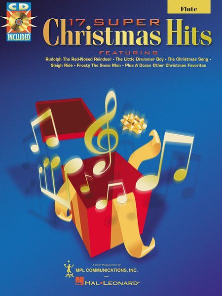 17 Super Christmas Hits for Flute Hal Leonard Corporation Music Books for sale canada,Christmas Hits