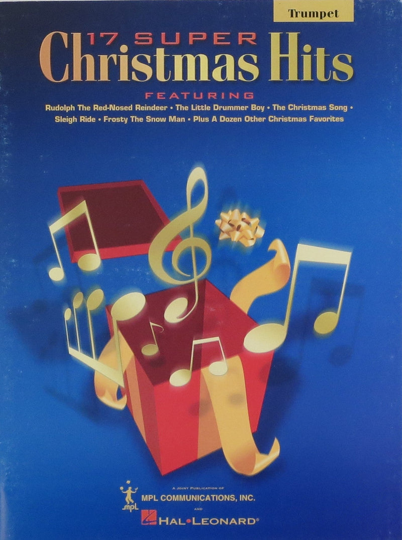 17 Super Christmas Hits for Trumpet Book only Hal Leonard Corporation Music Books for sale canada