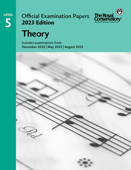 2023 Official Examination Papers - Level 5 Theory Frederick Harris Music Music Books for sale canada