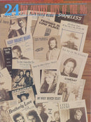 24 Top Country Hits Of The 90s - P/V/G Hal Leonard Corporation Music Books for sale canada