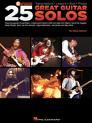 25 Great Guitar Solos Hal Leonard Corporation Music Books for sale canada